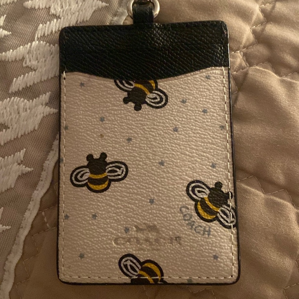 Coach Bumble Bee Lanyard